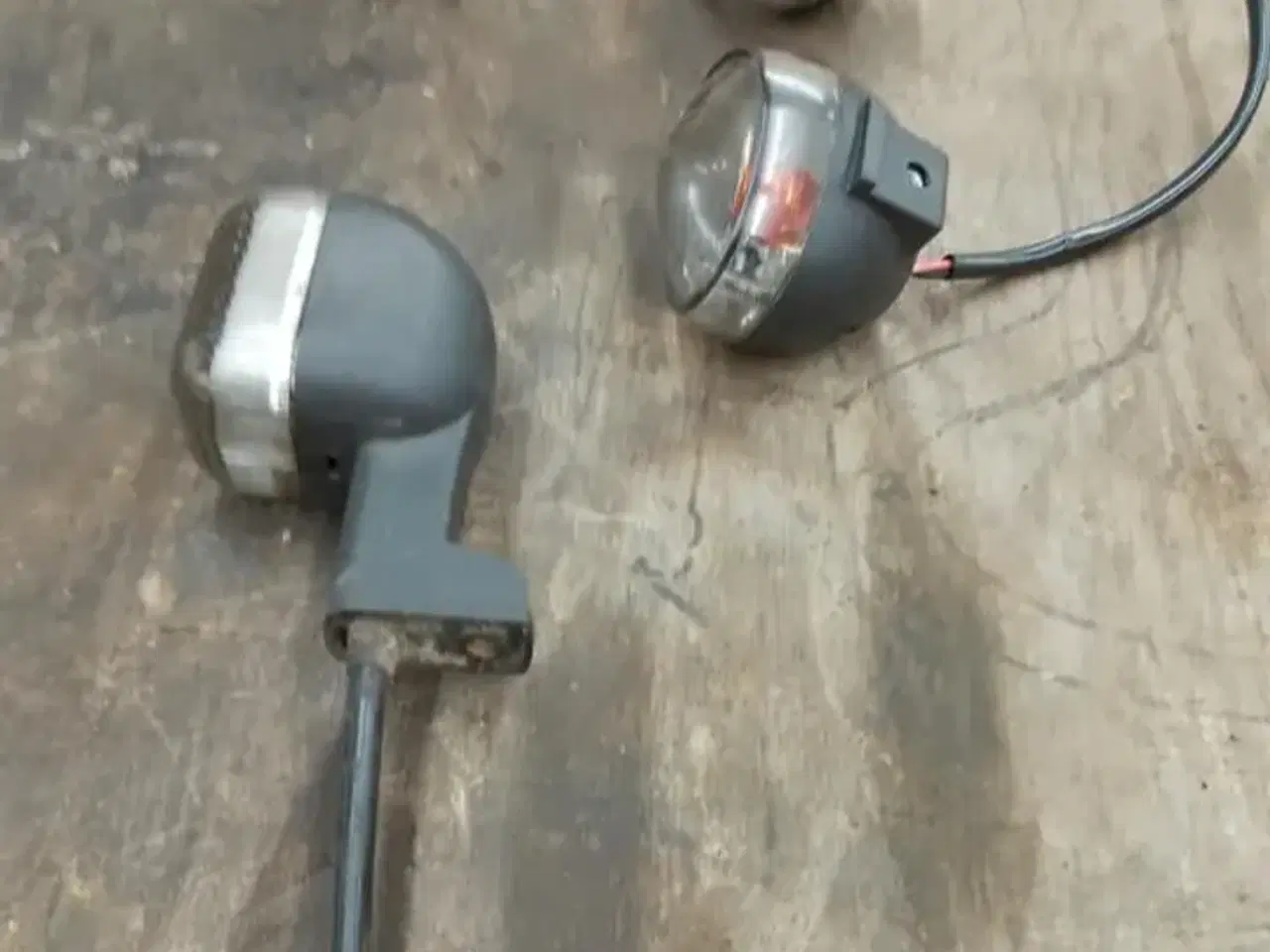 Billede 2 - Originalt komplet sæt blinklys til pgo dr.big/t-re