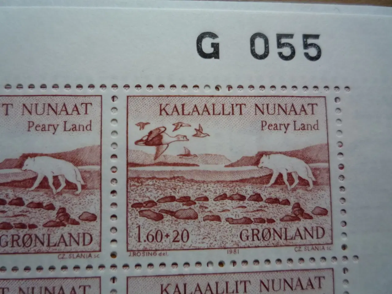 Billede 4 - Postfrisk Grønland, helark