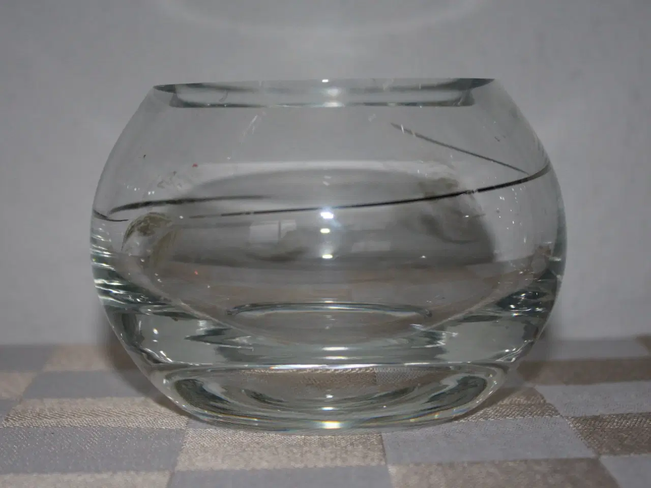 Billede 1 - Lille skål af glas