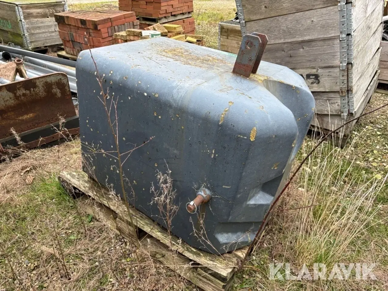 Billede 2 - Vægtklods til traktor GMC - 1400kg