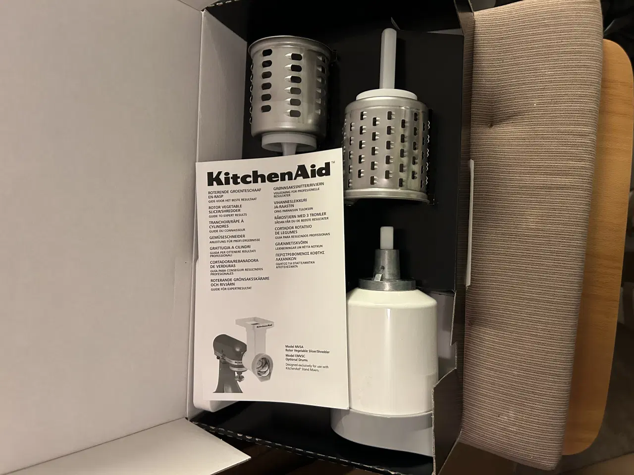 Billede 12 - Kitchen Aid røremaskine med rivesæt