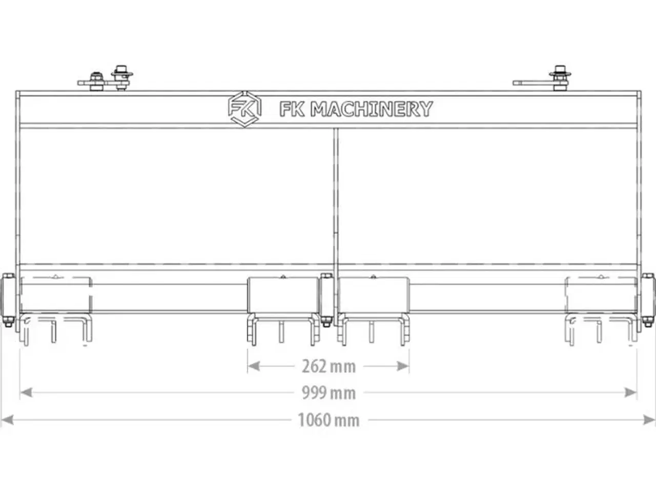 Billede 2 - FK Machinery Pallegafler Avant 600kg