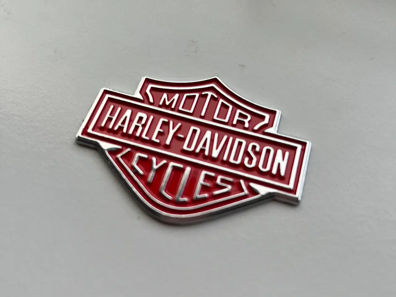 Billede 3 - Metal emblem med Harley-Davidson