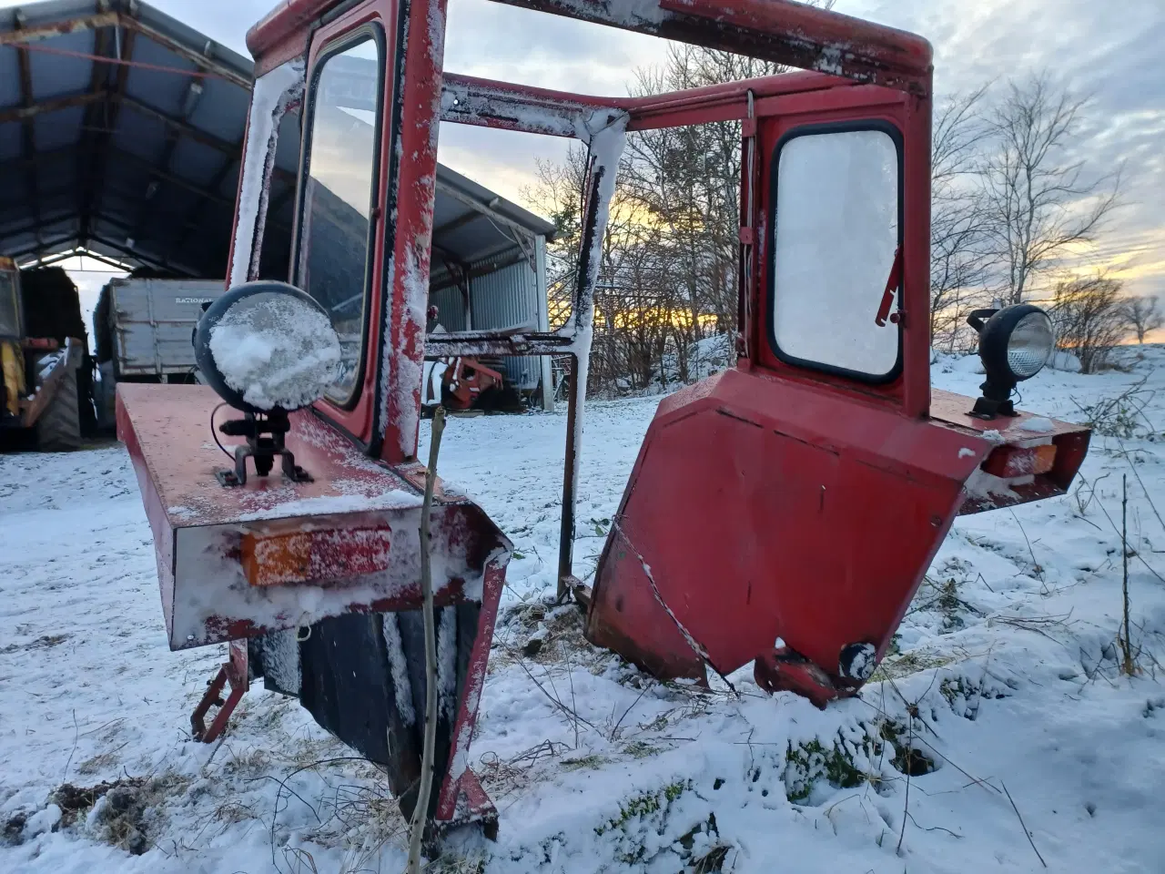 Billede 2 - bagskærme h+v ih/deutz/jd sekura model m styrtbøjl