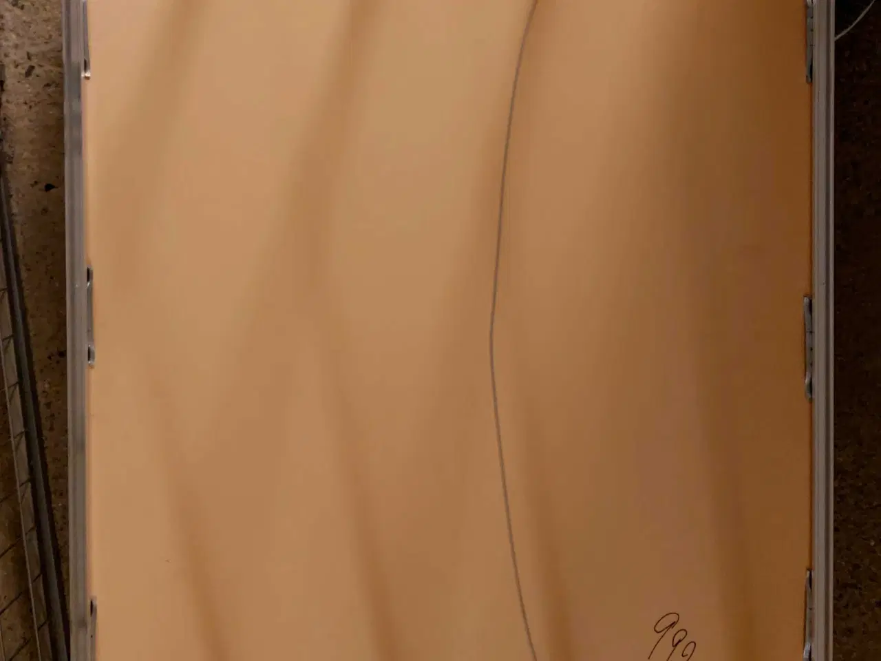 Billede 4 -  nes lerpa litografi 1981, m ramme pænt