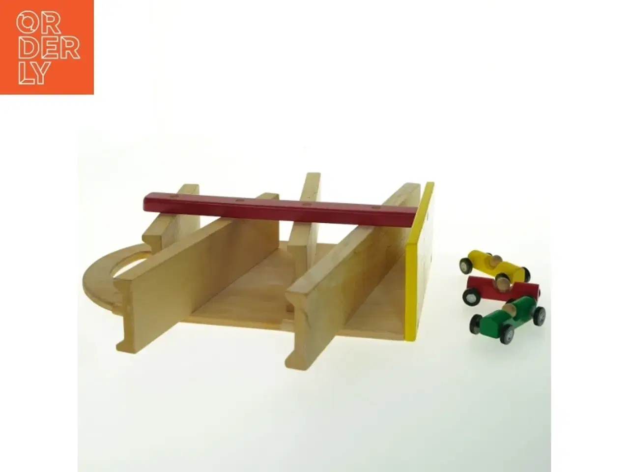 Billede 3 - Trælegetøjs bilbane fra Kids Wood (str. 31x34 cm)