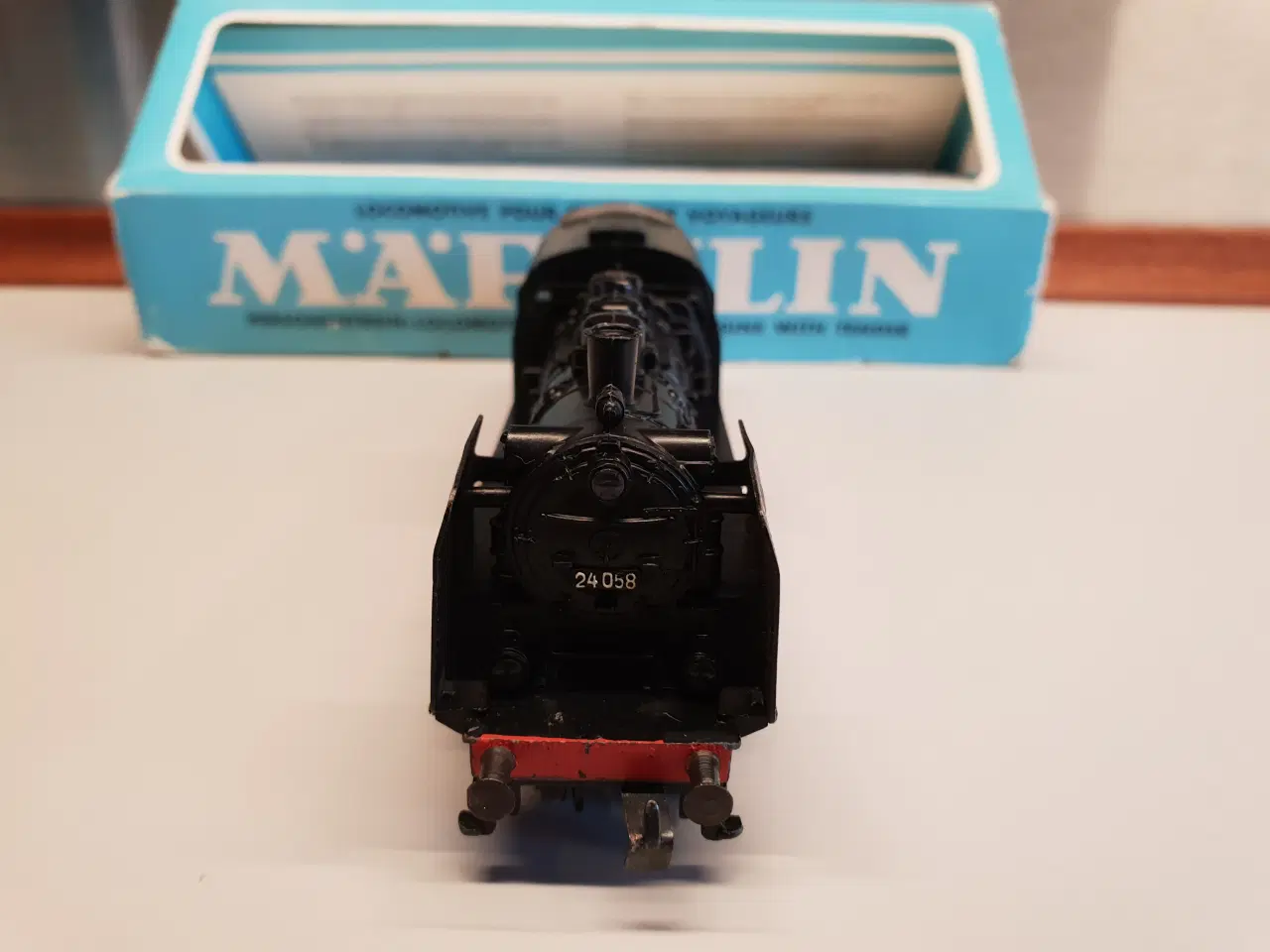 Billede 3 - Märklin #3003 H0 Damplokomotiv med slæbetender. 