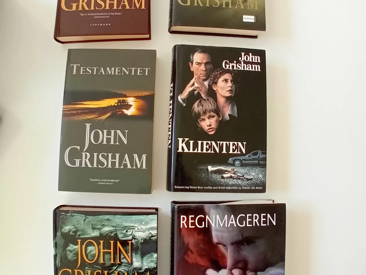 Billede 1 - 6 bøger af John Grisham 