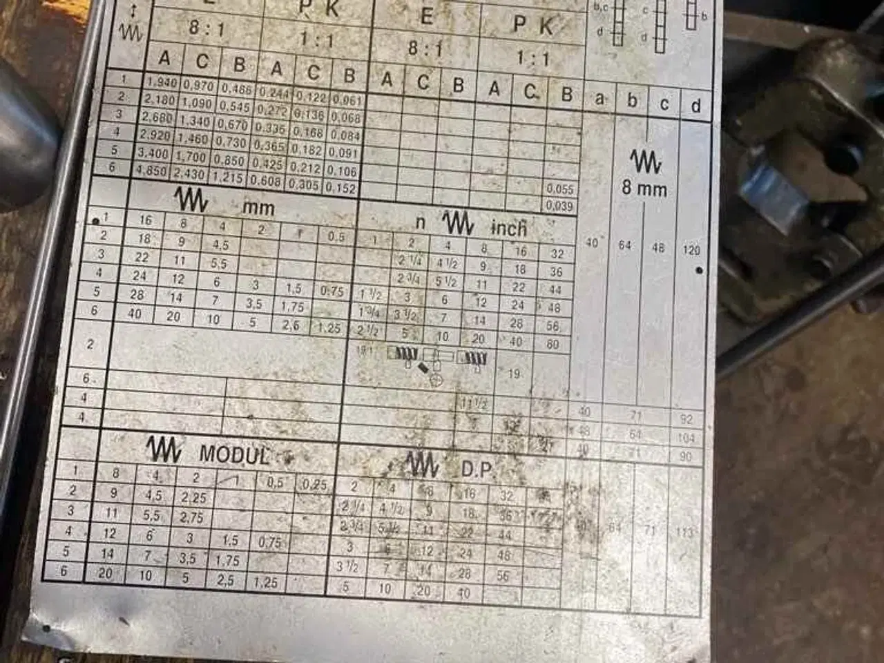 Billede 5 - TOS Drejebænk SN500 2000mm incl. digital mv.