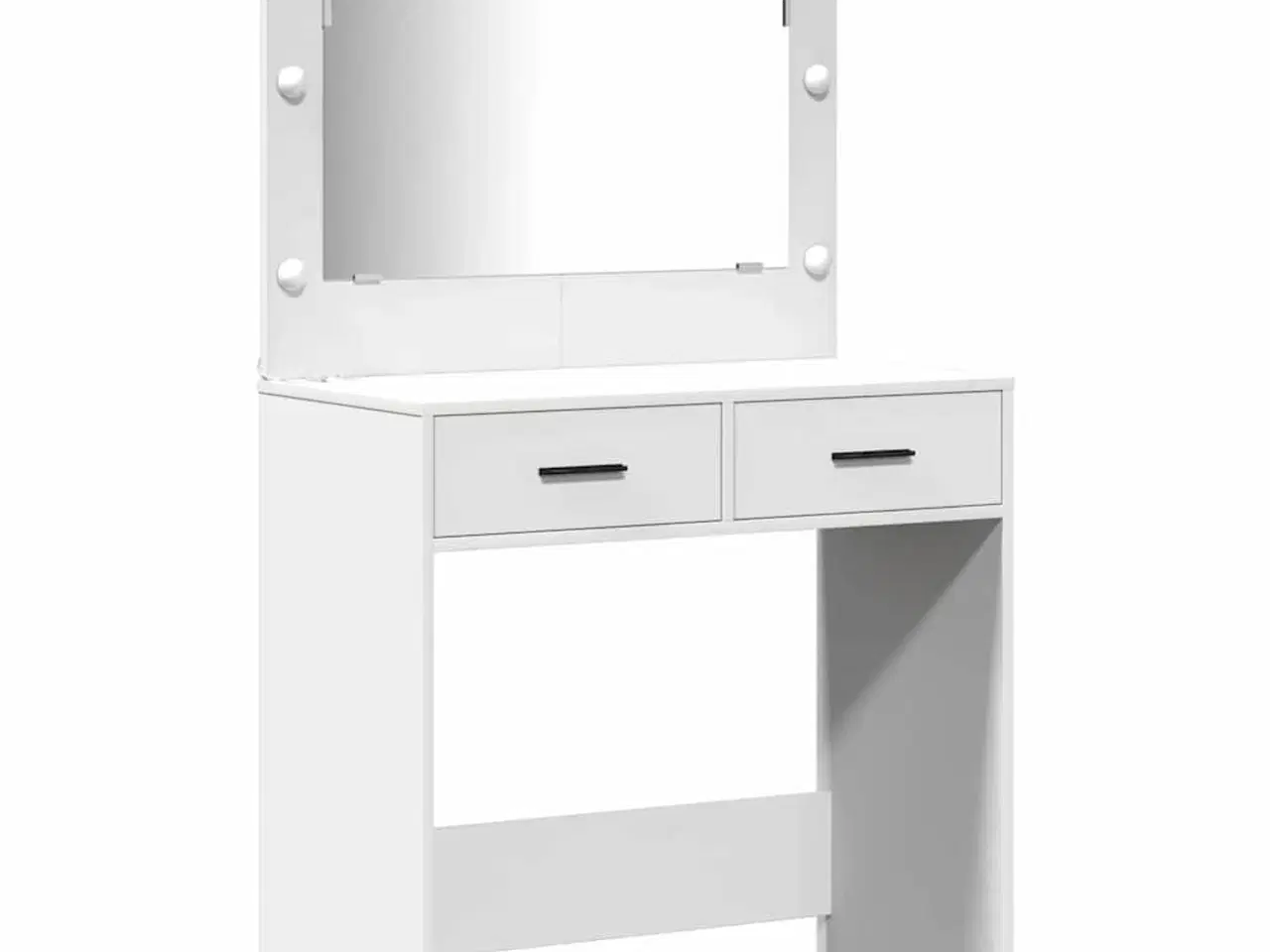 Billede 5 - Klædeskab med skuffe Hvid 78.5 x 41 x 135 cm Konstrueret træ