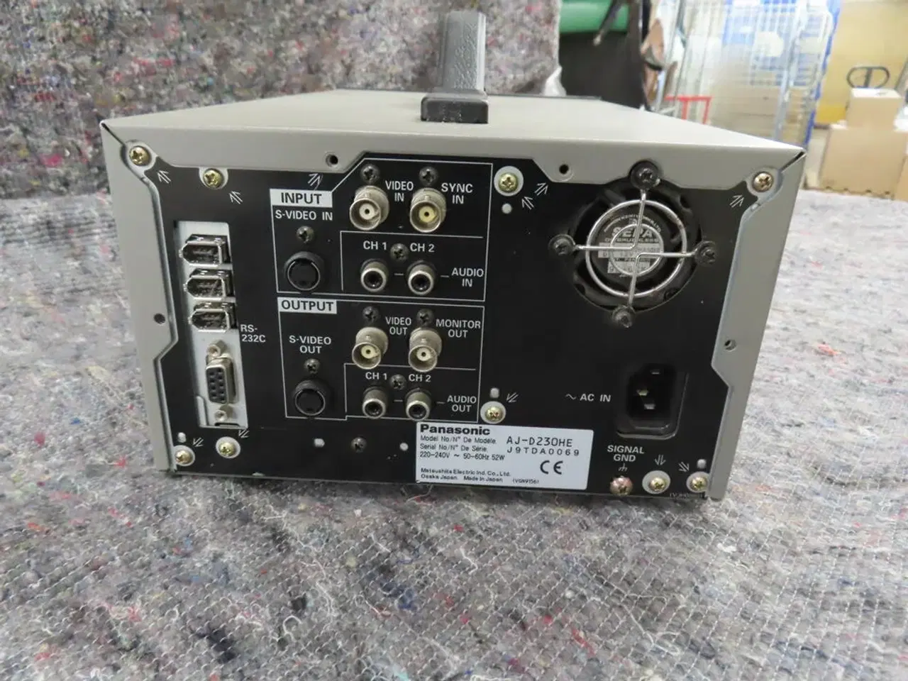 Billede 3 - Kasetteoptager - PANASONIC AJ-D230H (MOMSFRI)