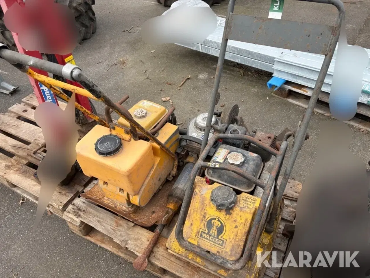 Billede 1 - Pladevibrator + Betonhammer Waker + Dynapac