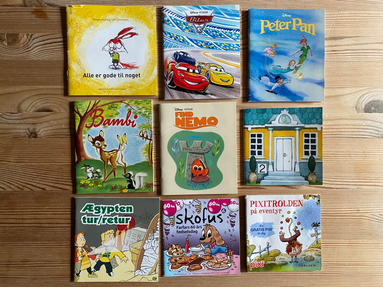 Billede 7 - 8 x 9 børnebøger, Lilleput, Disney m.fl.