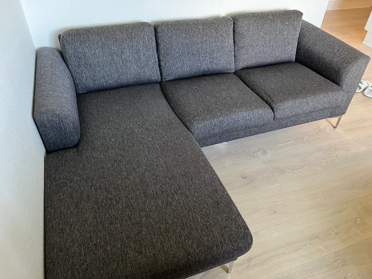 Billede 2 - Tre personers sofa m. chaiselong