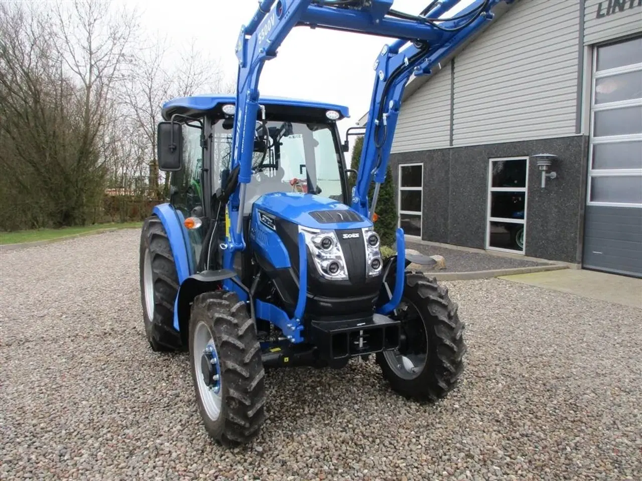 Billede 11 - Solis 60 Fabriksny traktor med 2 års garanti, lukket kabine med klima anlæg, og fuldhydraulisk frontlæsser
