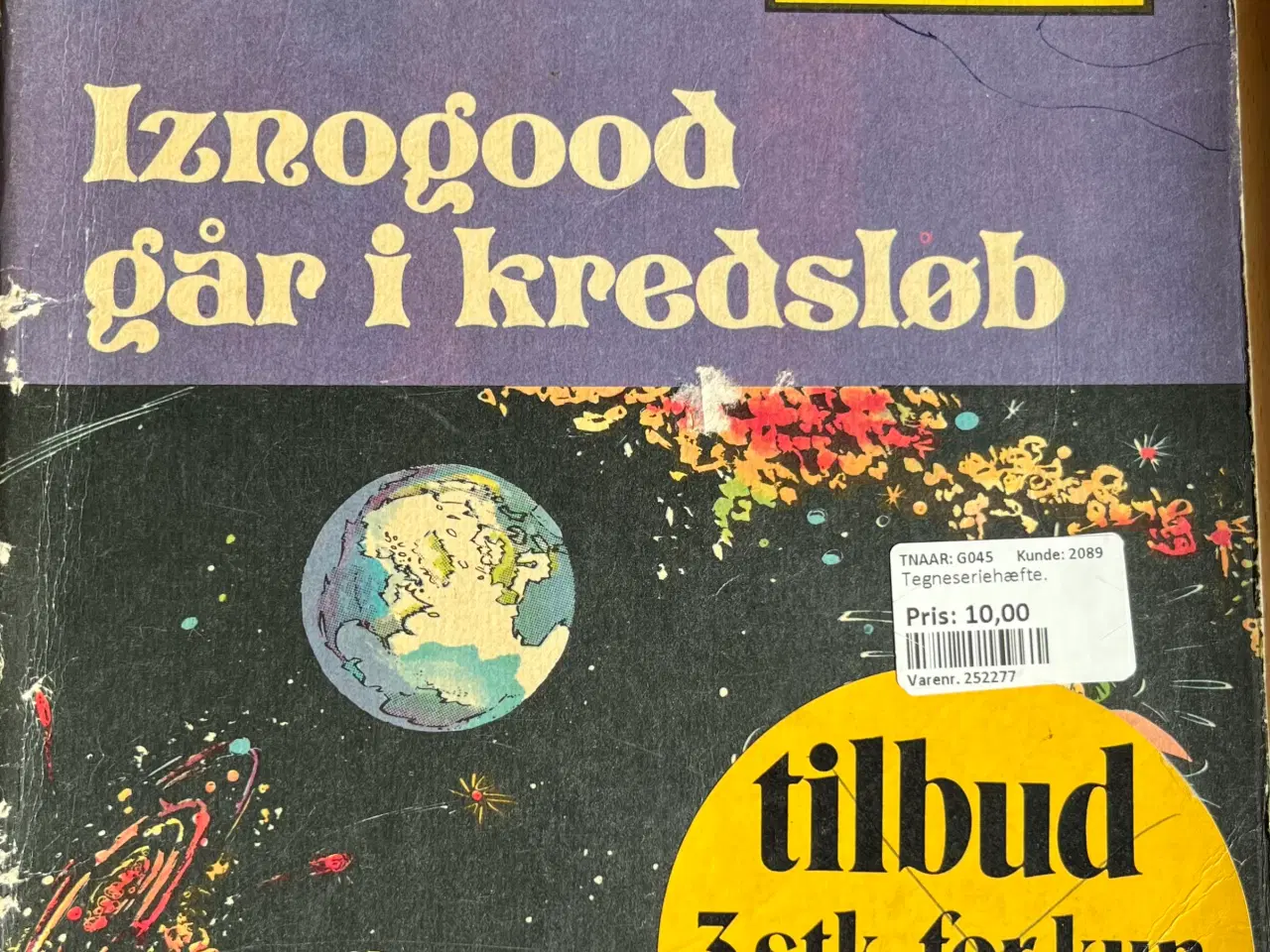 Billede 1 - Iznogood går i kredsløb