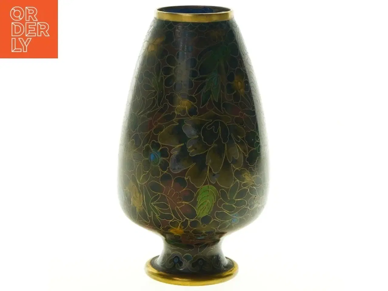 Billede 3 - Cloisonné vase (str. 17 cm)