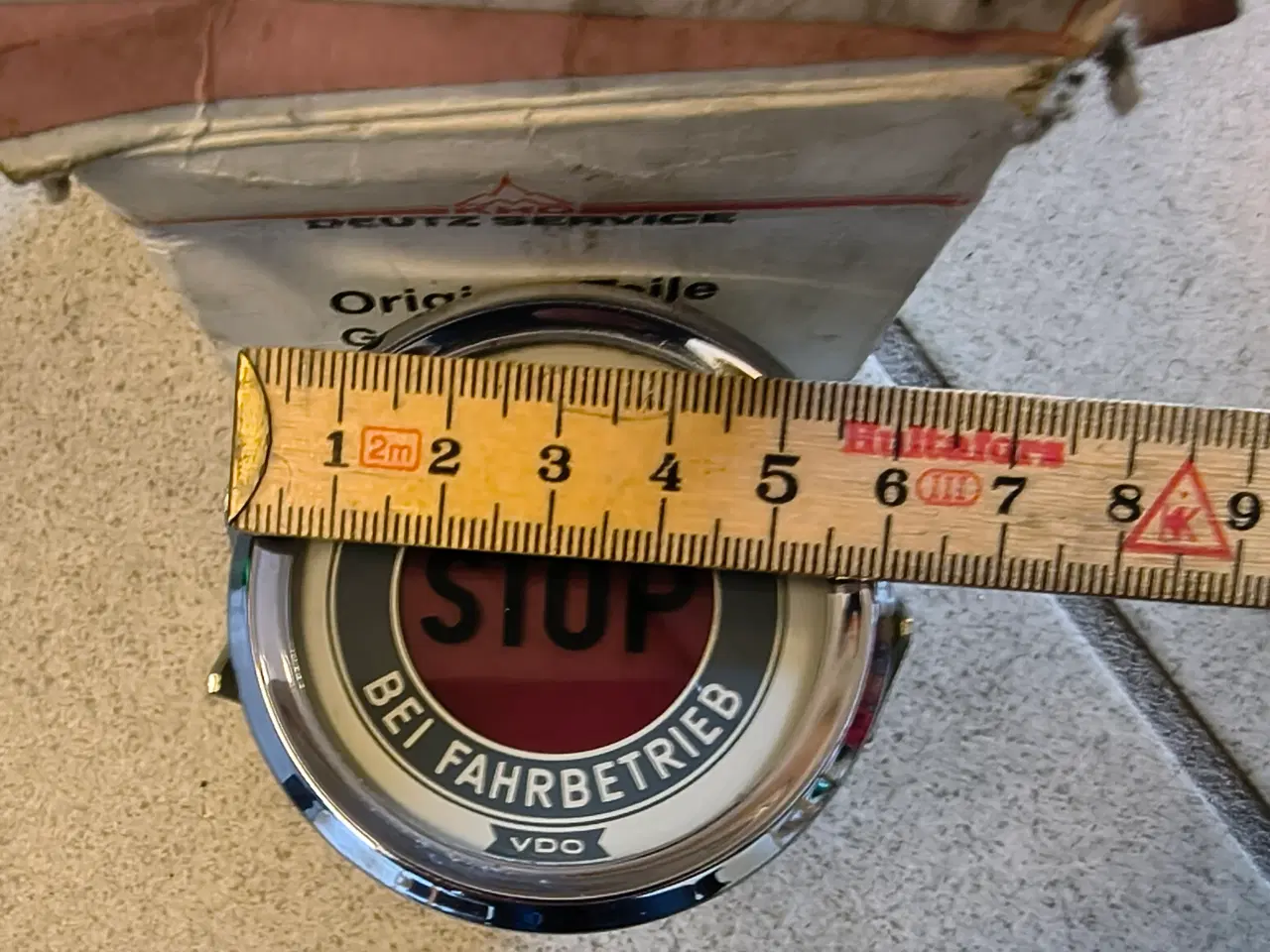 Billede 2 - Deutz motor temperatur ur