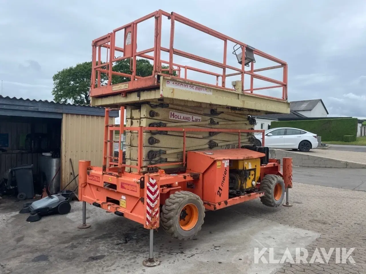 Billede 3 - Sakselift Holland Lift Combistar B-195DXL25 4WD/P/N