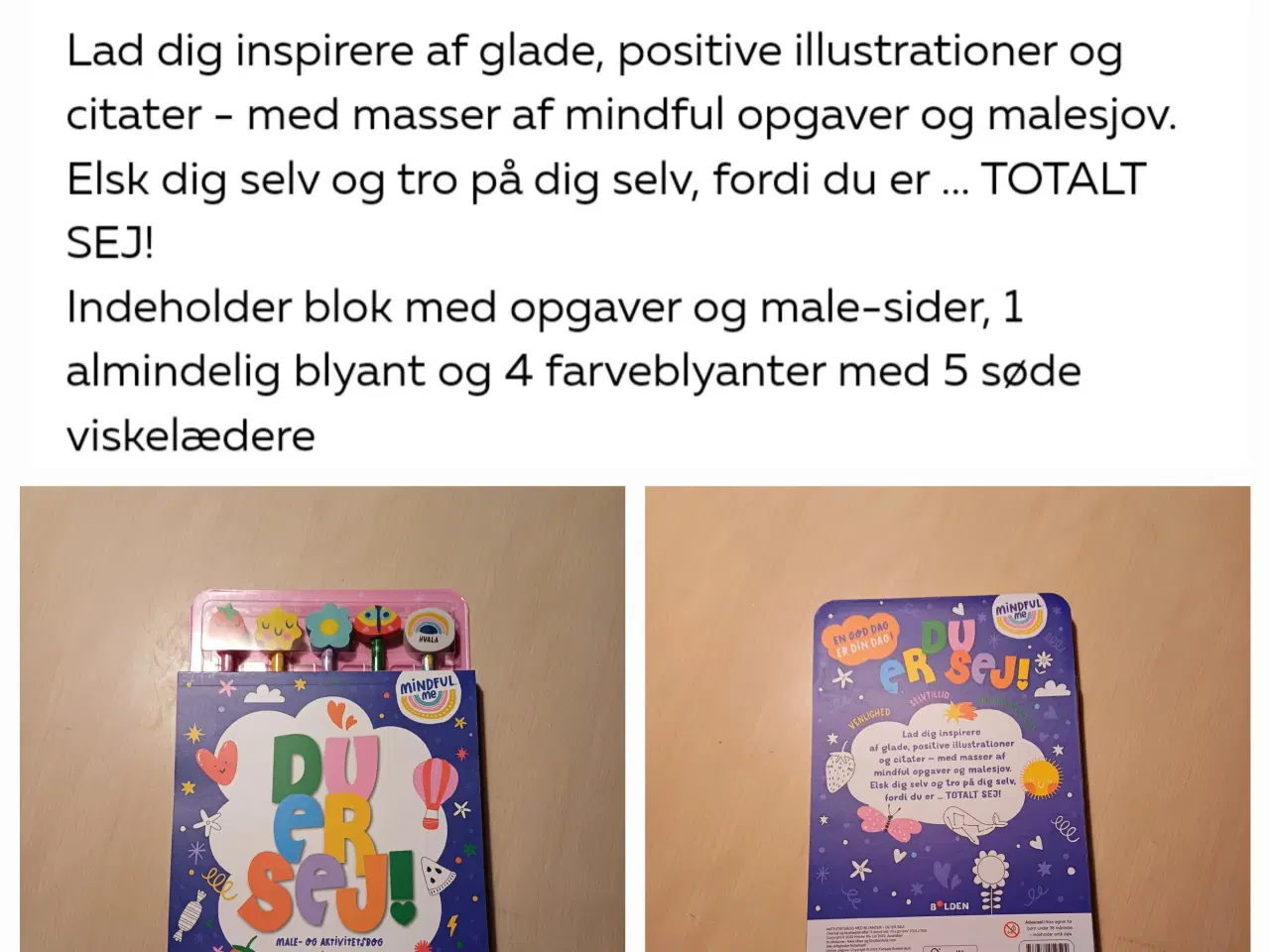 Billede 2 - Male og Aktivitetsbog 