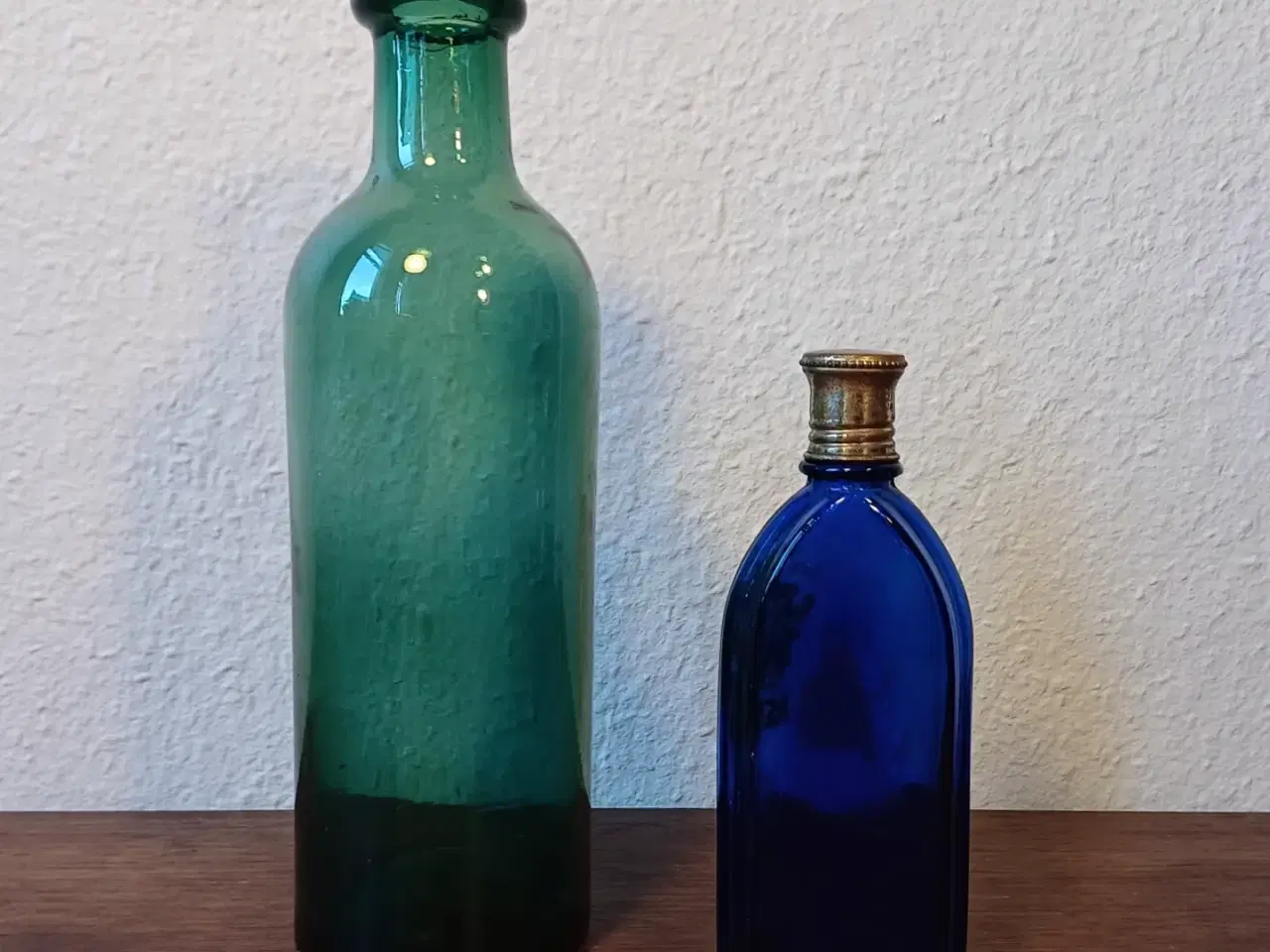 Billede 5 - Gamle apotekerglas og mælkeflasker