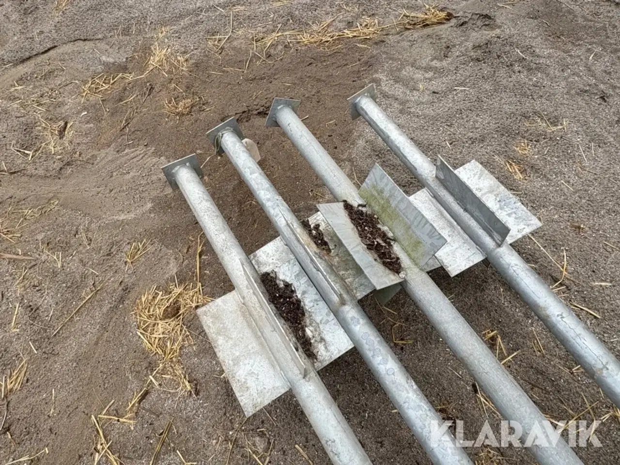 Billede 6 - Skiltestænger 4 styk