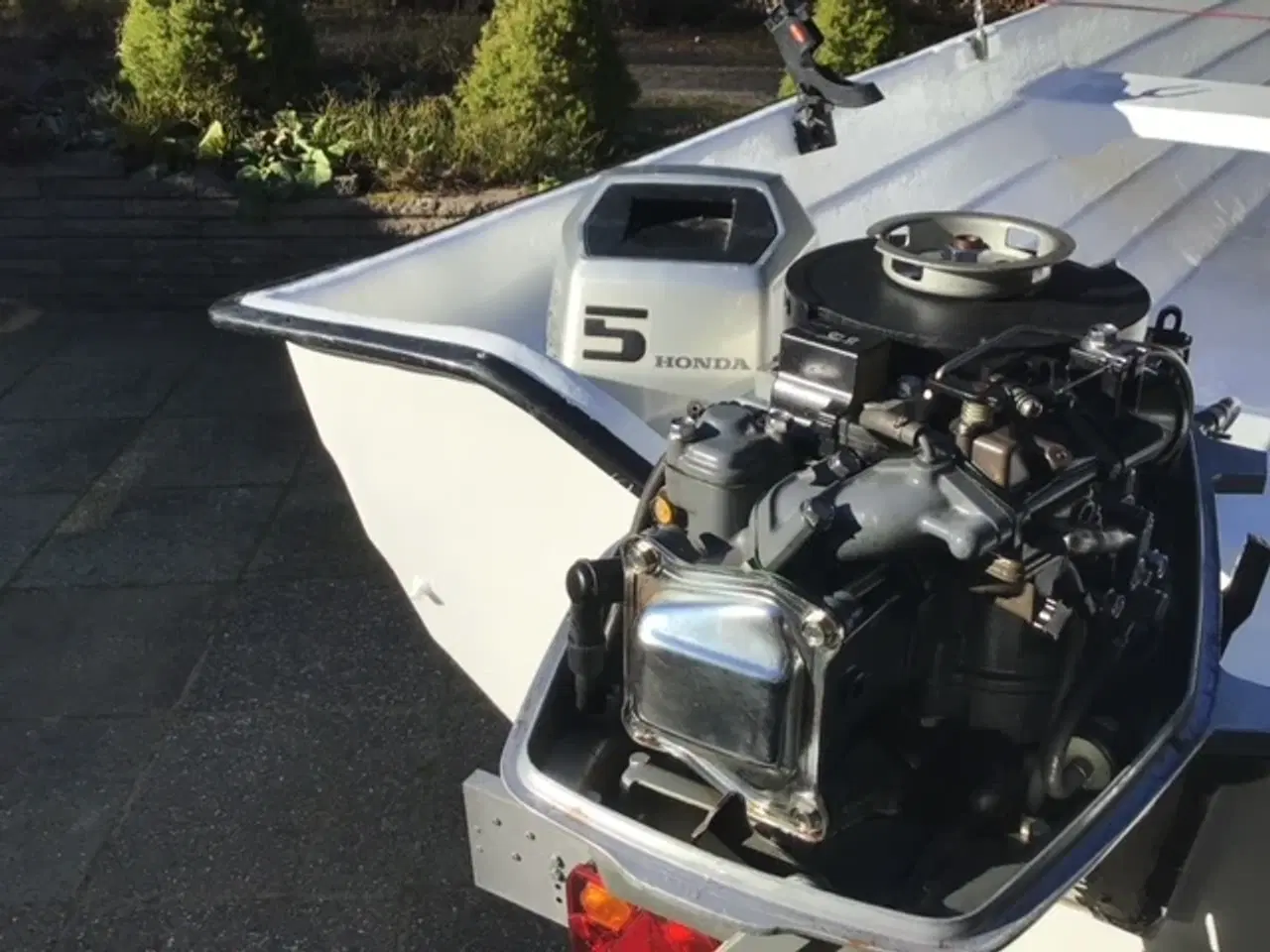 Billede 6 - Glasfiber jolle 15 fod incl. motor og trailer