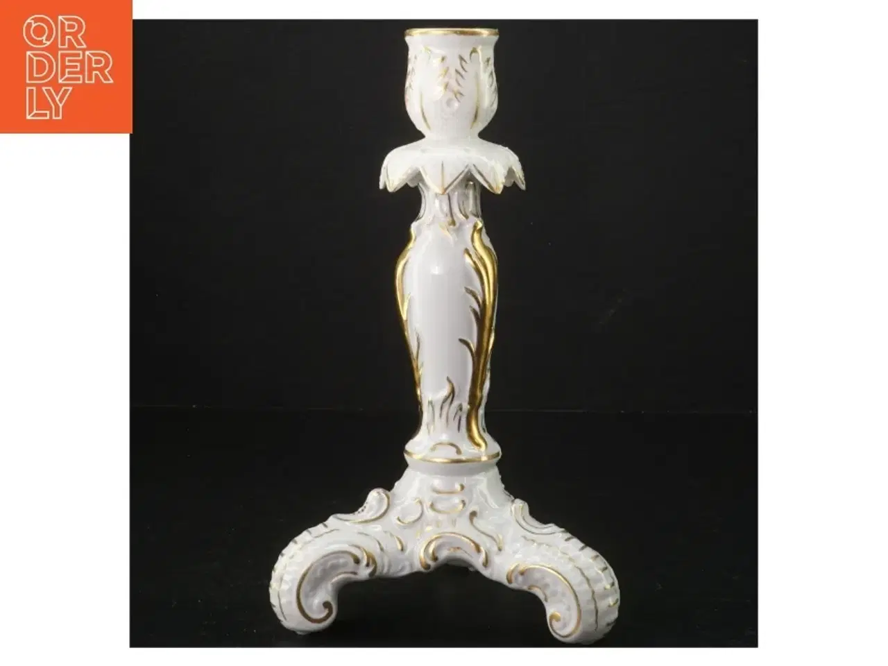 Billede 1 - Porcelæns lysestage, von Shierholz