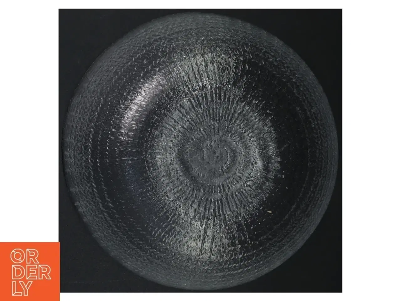 Billede 3 - Dekorativ glasskål (str. Ø 23 cm)