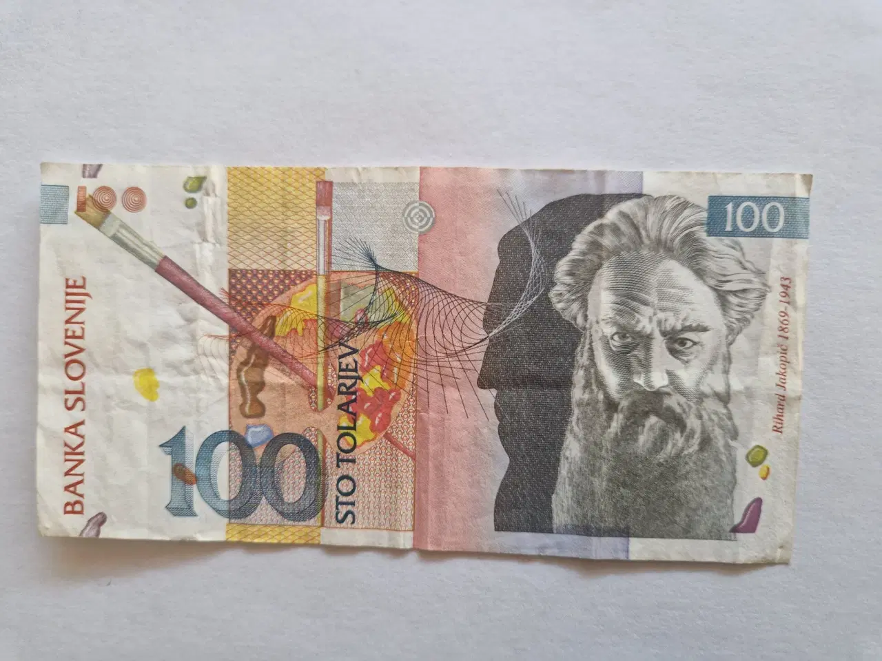 Billede 1 - 100 Tolarjev Slovenia