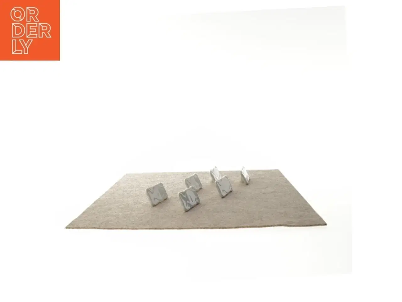 Billede 5 - Bordkort i porcelæn (str. 6 x 3 cm)