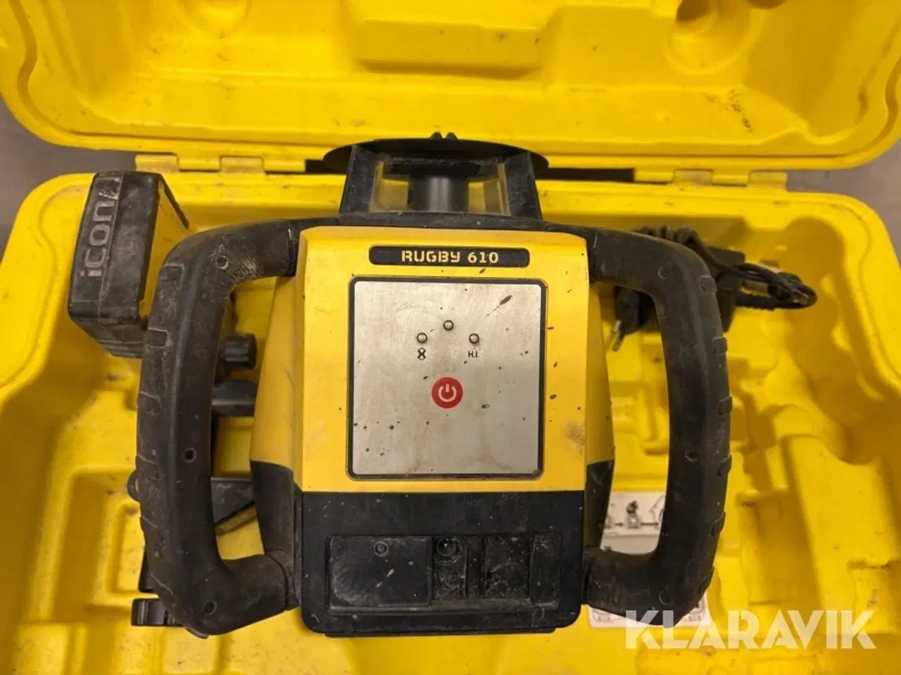 Billede 3 - Rotationslaser med stativ og modtager Leica Rugby 610