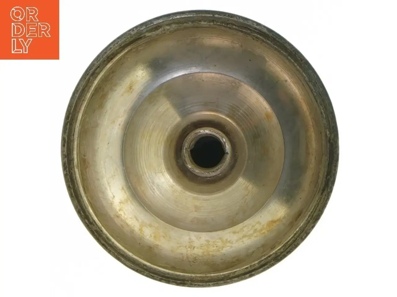 Billede 3 - Vintage lysestage i metal (str. 20 cm)