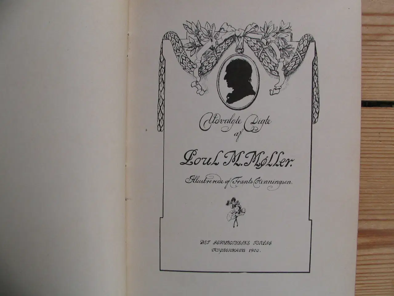 Billede 3 - Poul M. Møller. Udvalgte Digte. fra 1900