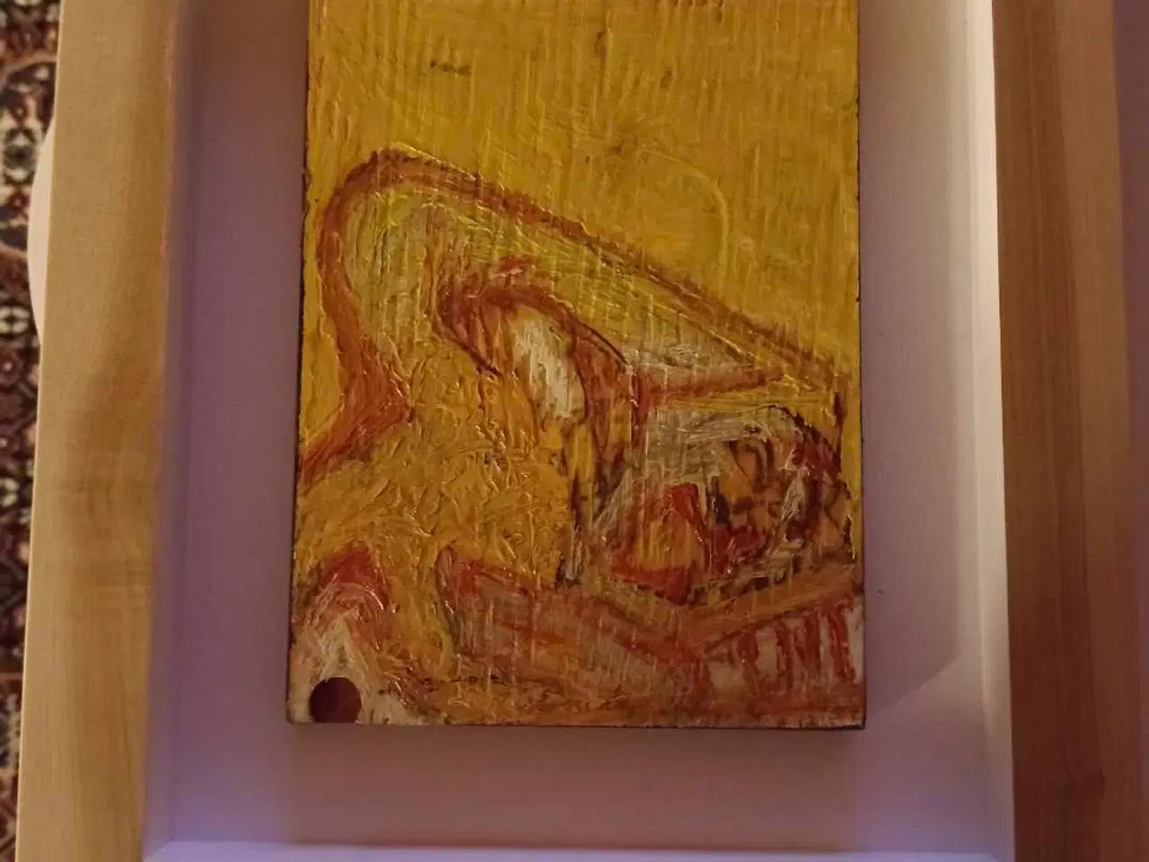 Billede 1 - Maleri på træplade