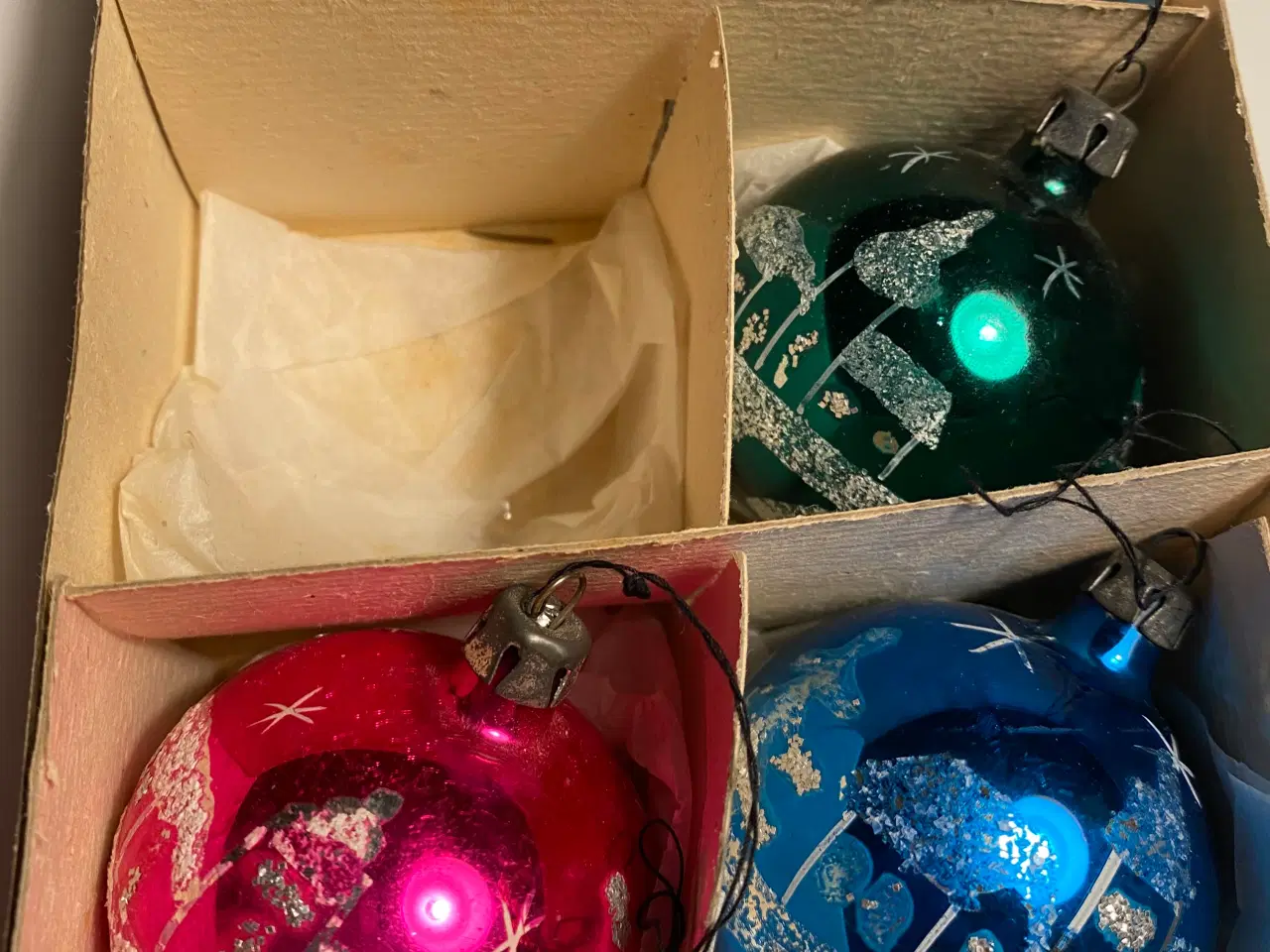 Billede 7 - Forskellige juleglaskugler