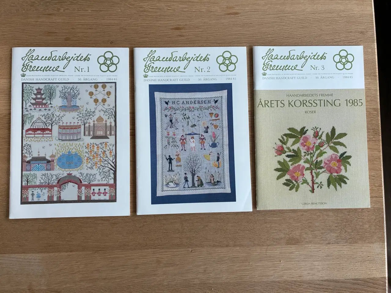 Billede 1 - HAANDARBEJDETS FREMME  -  Medlemsblade