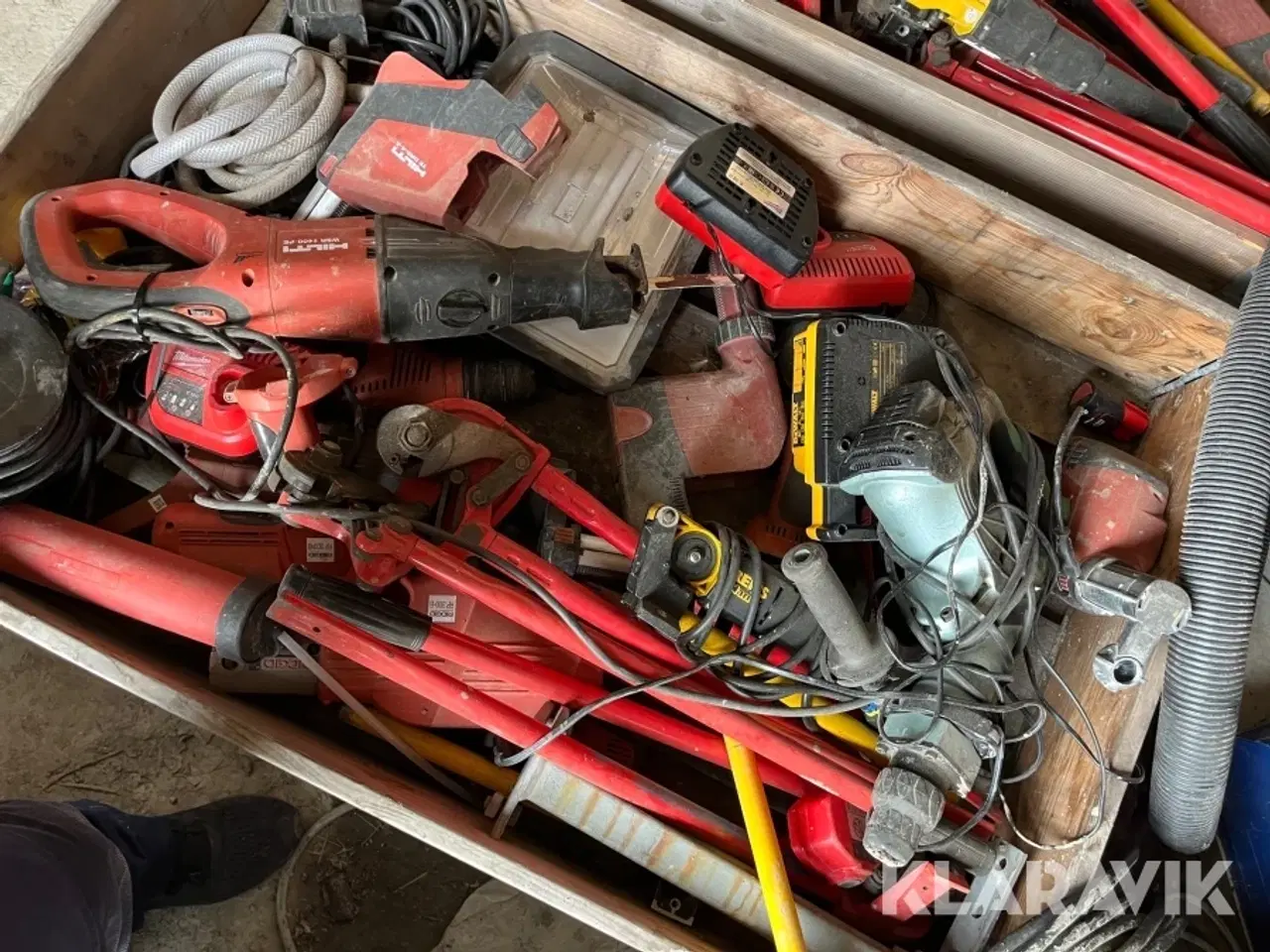 Billede 2 - Håndværktøj Hilti/Milwaukee/Rems - 1 palle