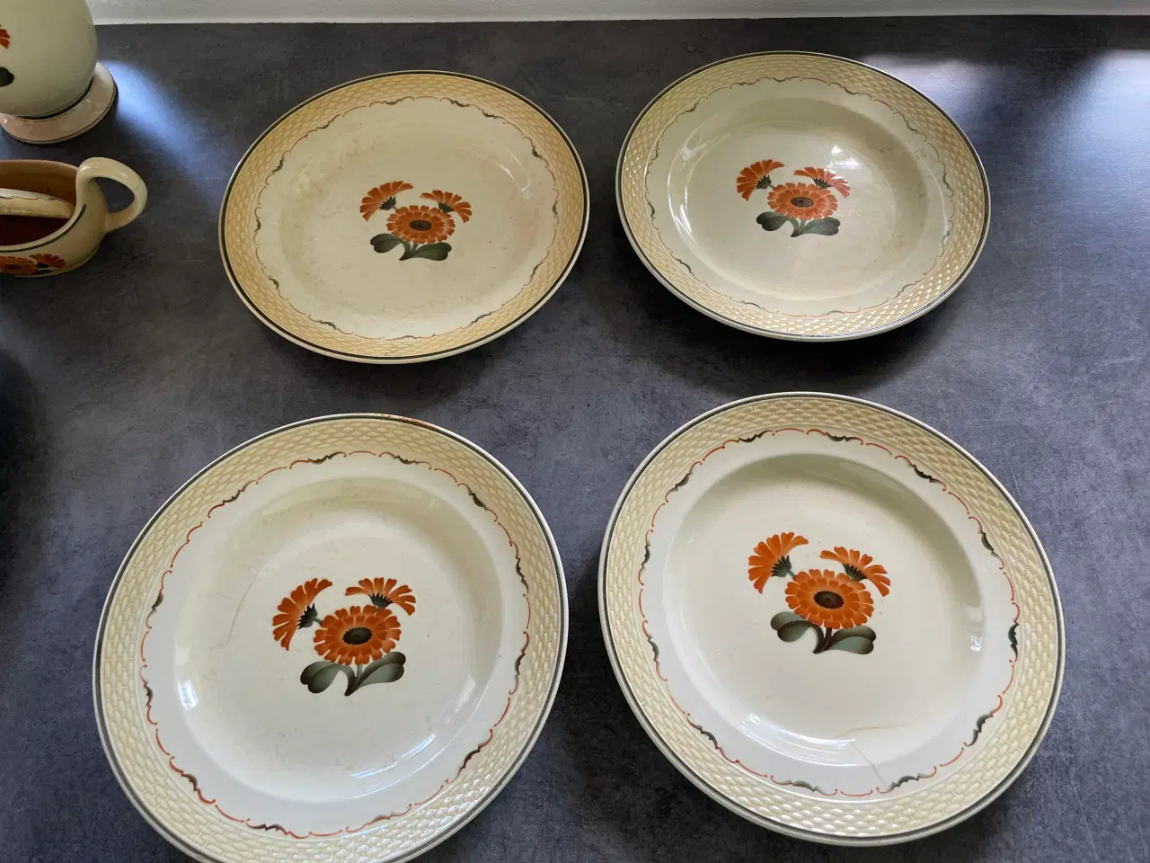 Billede 7 - Morgenfrue frokosttallerkner mm. 