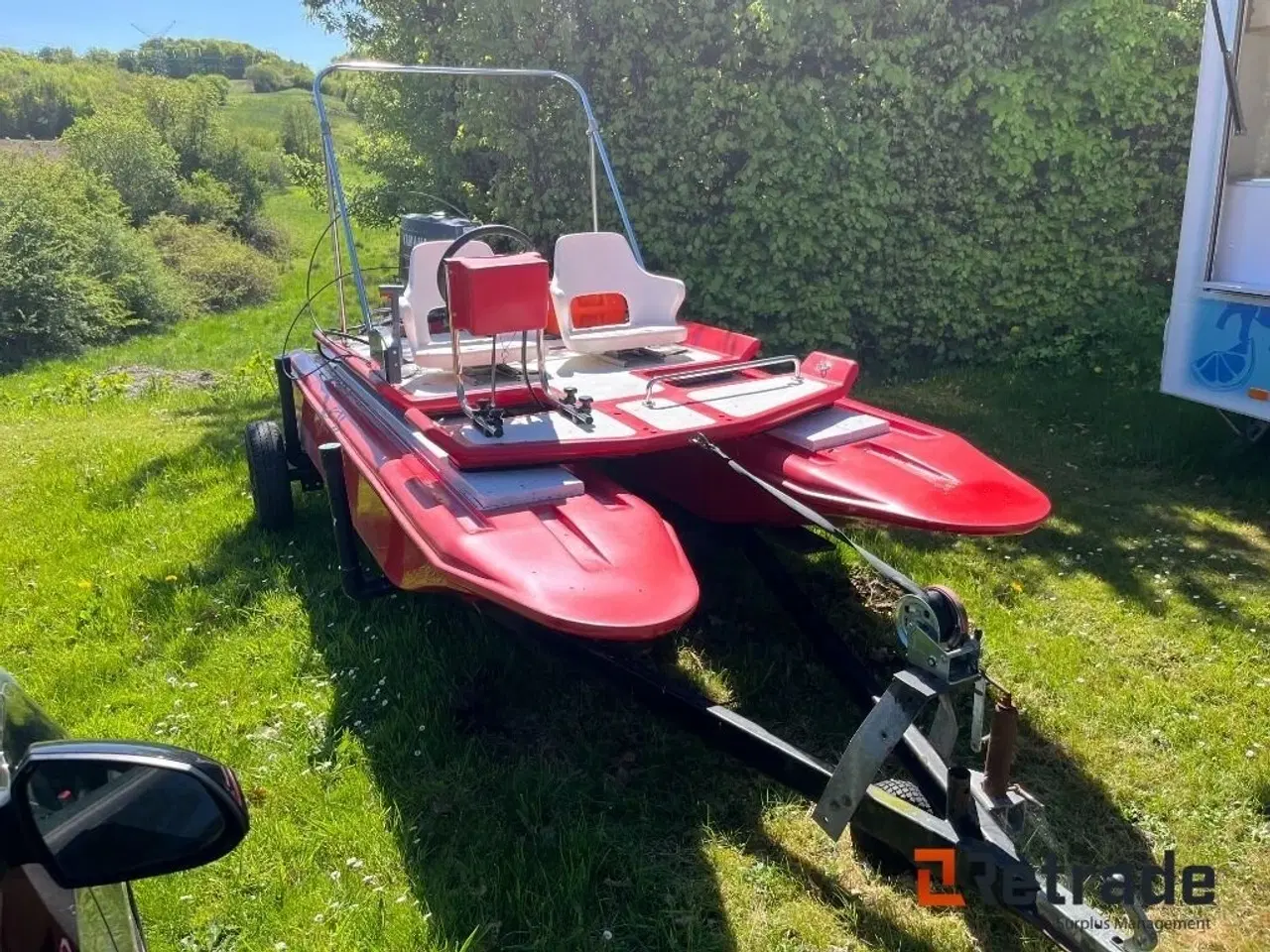 Billede 3 - - - - Speedbåd Katamaran speedbåd 30hk