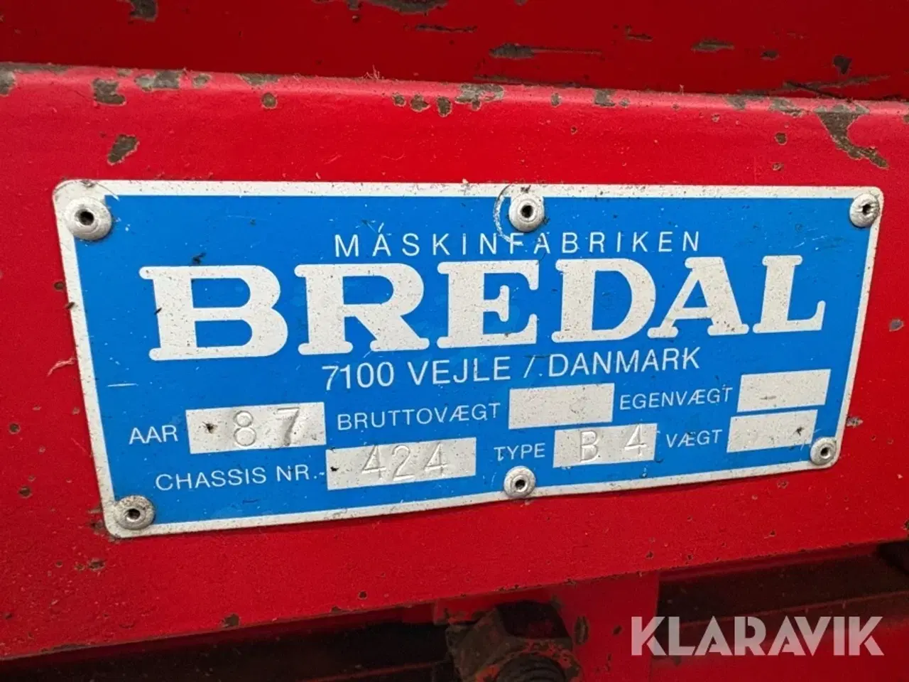 Billede 9 - Gødningsspreder Bredal B4