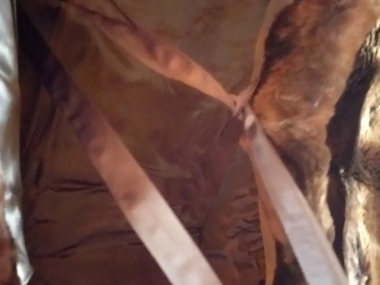 Billede 4 - Pels jakke ikke ægte str.38 -40,