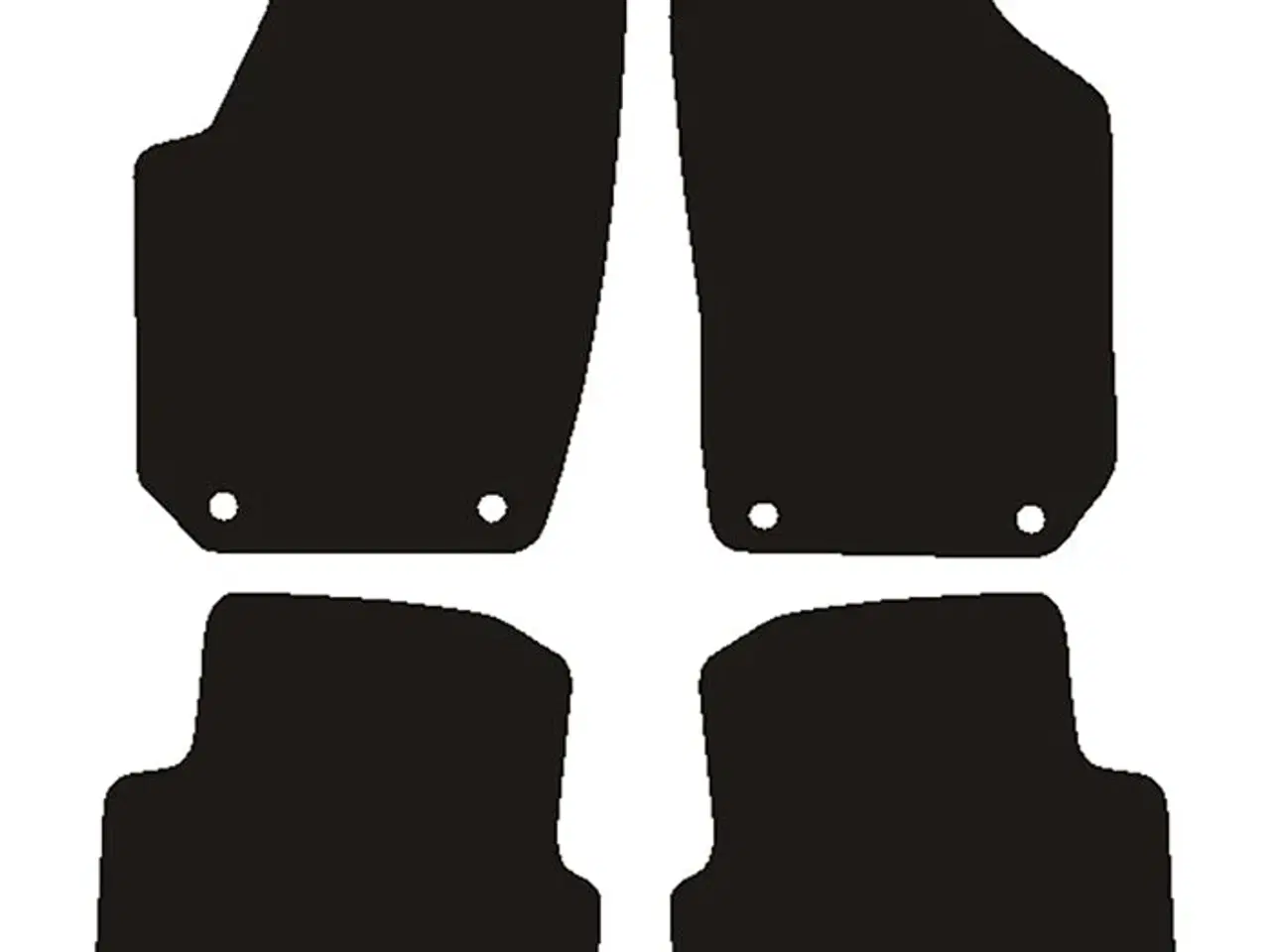 Billede 1 - Måtter Skoda Fabia II 2007-2014