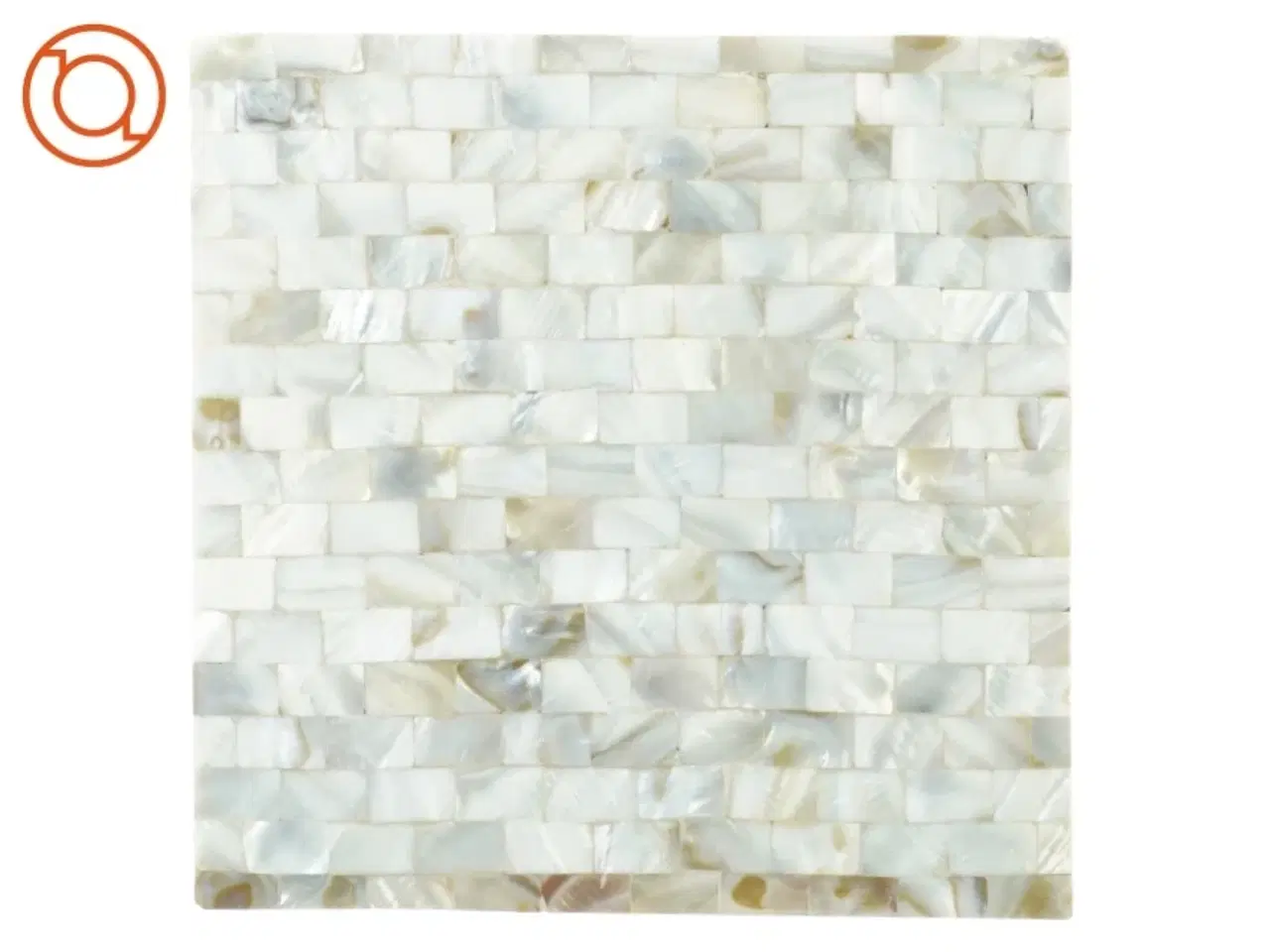 Billede 1 - Perlemors Mosaik Fad (str. 25 cm)