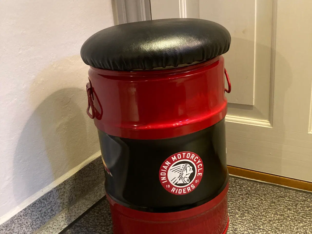 Billede 3 - Indian skammel - onebyschmidt - olietønde 