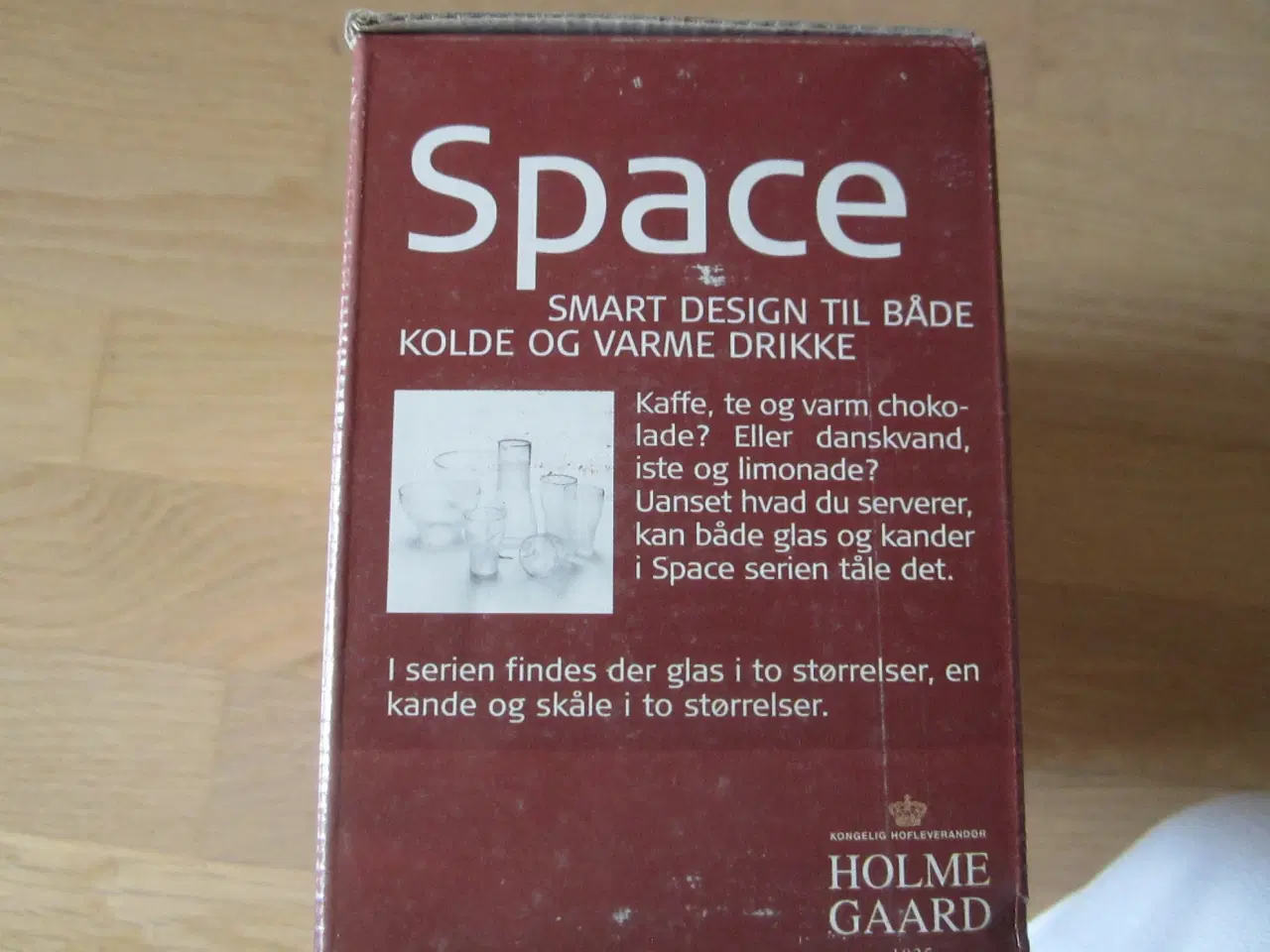 Billede 5 - 14  nye Holmegård Space glas til varmt/ kold pr gl