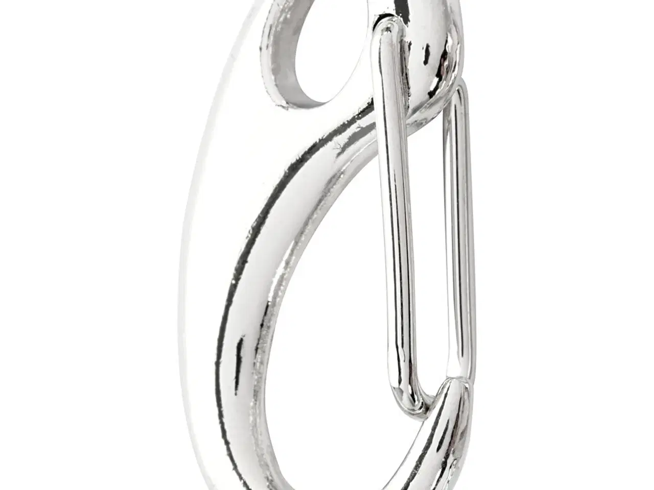 Billede 1 - Forsølvede Karabinhager 30 mm - 2 stk.