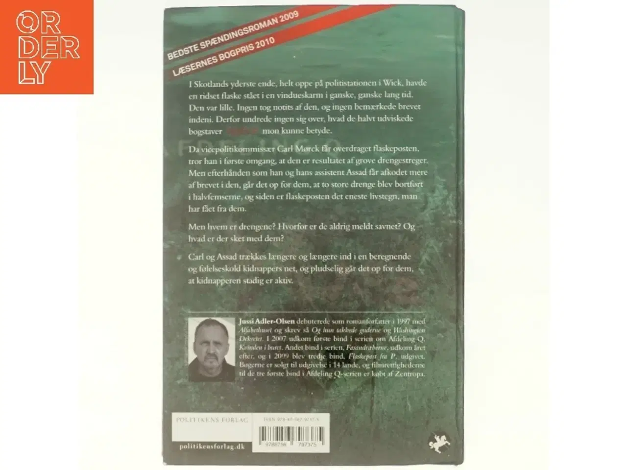 Billede 3 - Flaskepost fra P af Jussi Adler-Olsen (Bog)