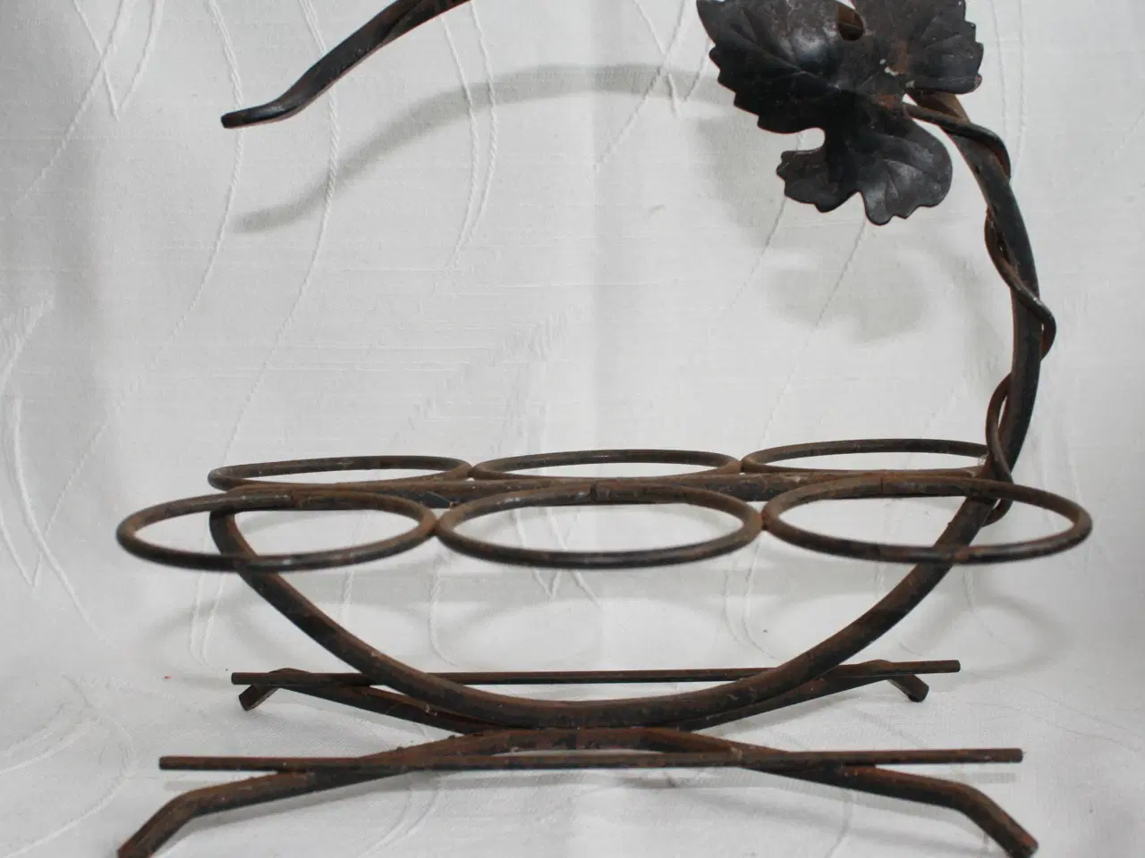 Billede 2 - Glasholder af jern