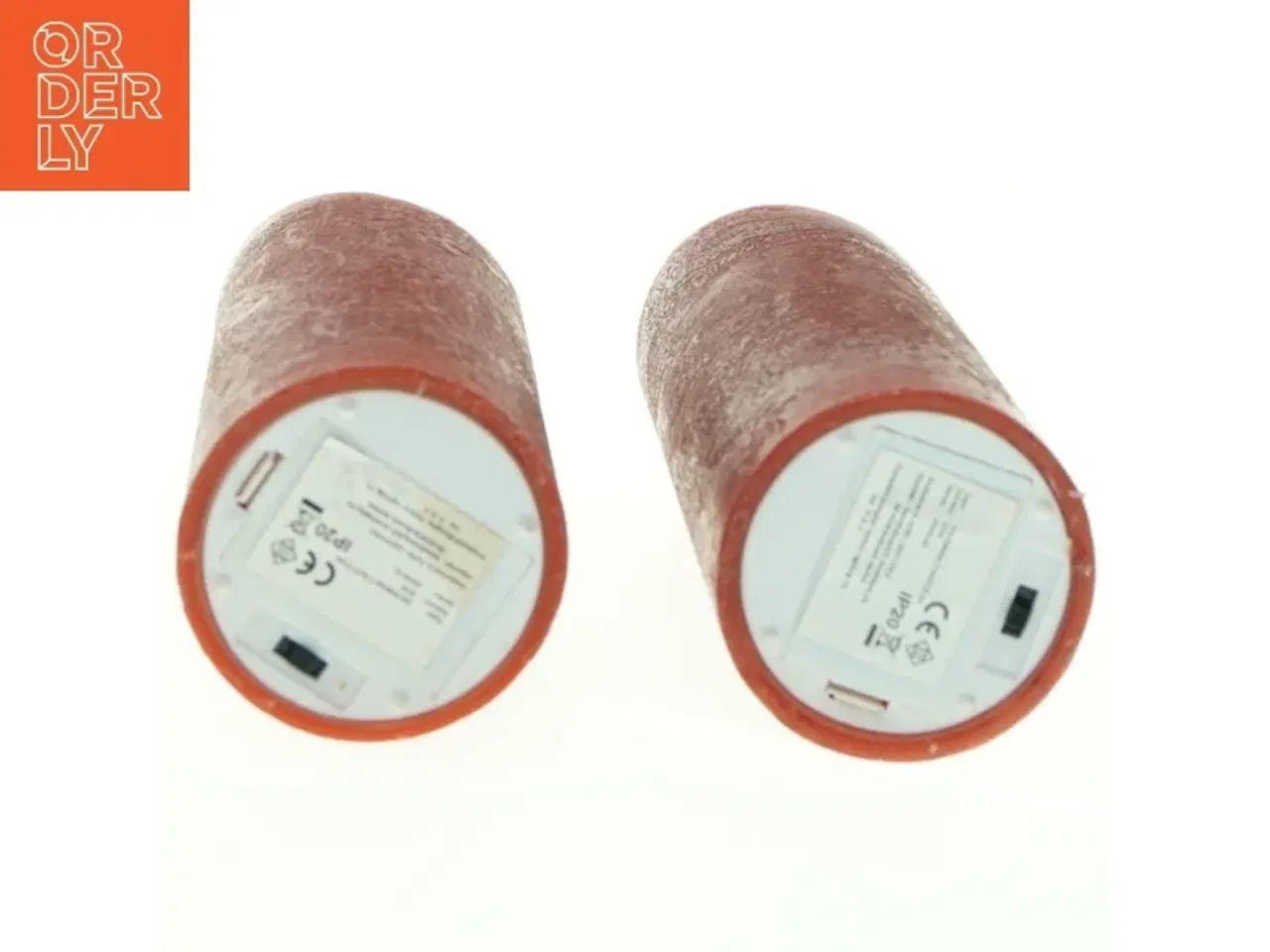 Billede 3 - LED vokslys sæt (str. 18 x, 7 cm)
